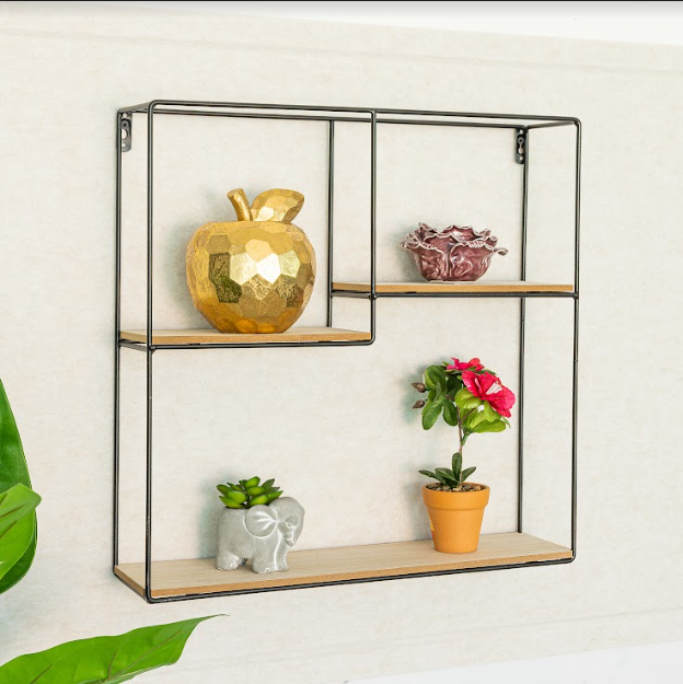 Multi-Section Square Wall Shelf - CHELF