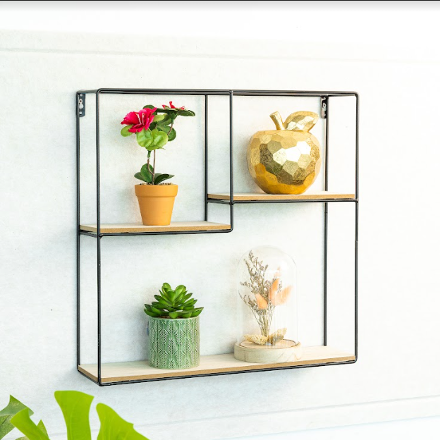 Multi-Section Square Wall Shelf - CHELF