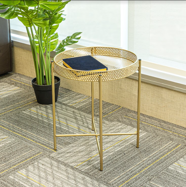 Gold Bubble Tray Table - SLENDER