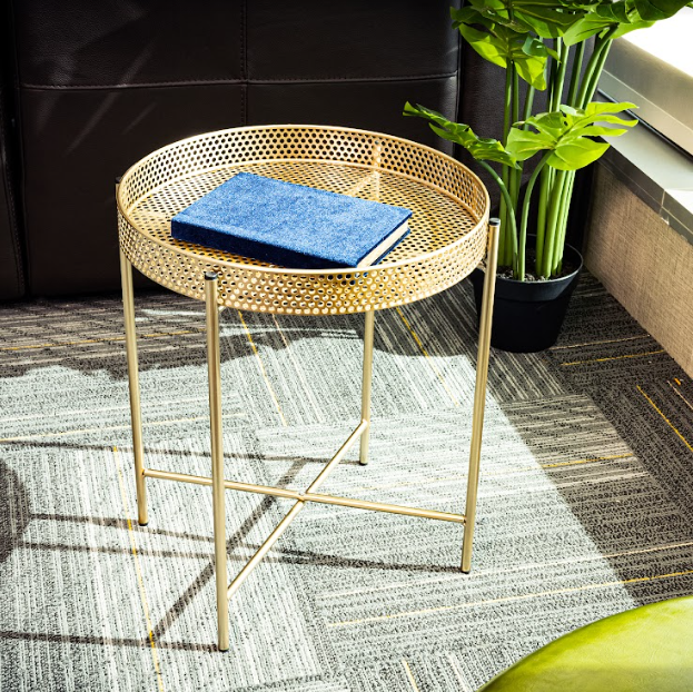 Gold Bubble Tray Table - SLENDER